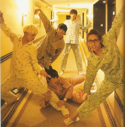 B1A4 in some hotel