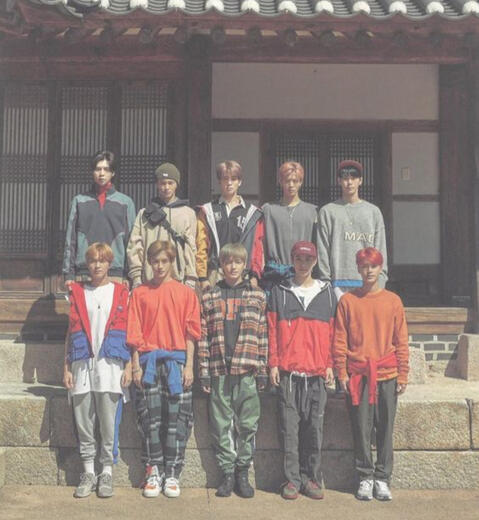NCT 127 Outside a Hanok